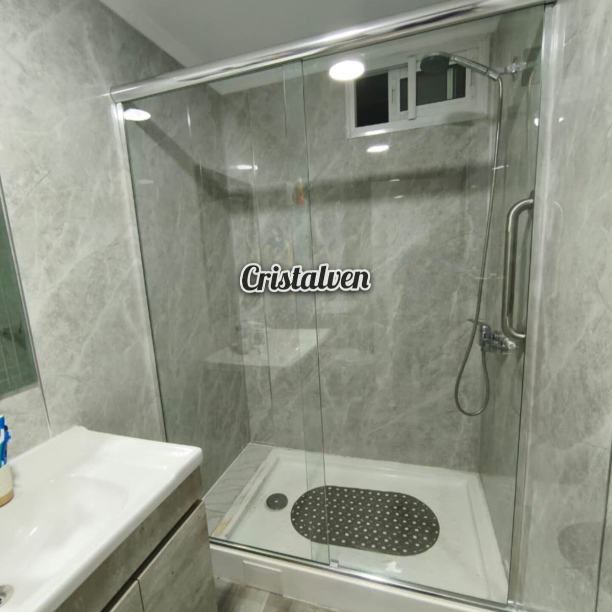 SHOWER DOOR CORREDERA VIDRIO TEMPLADO