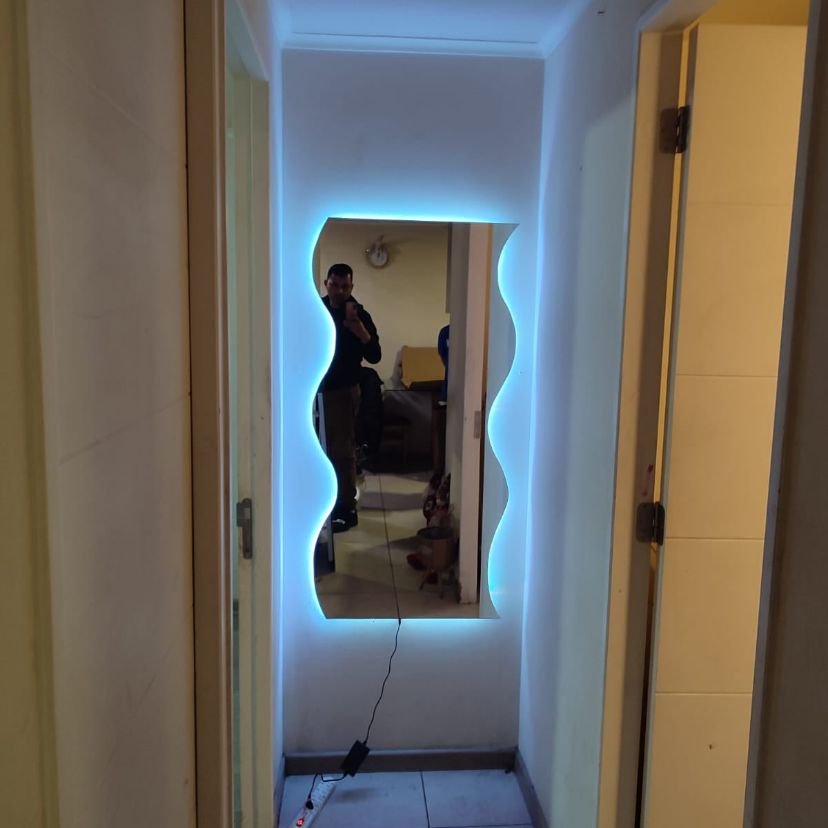 ESPEJO OLA LED